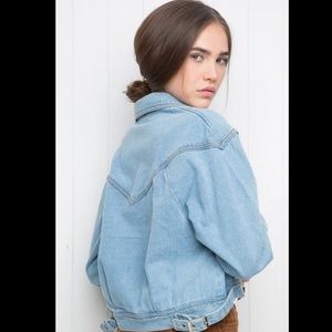 Brandy Melville Light Wash Jean Jacket